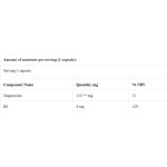 Grassberg Magnesium Premium B6 - Магнезий + Витамин B6 / 60 капсули на супер цена