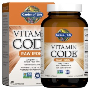 Garden Of Life Vitamin Code / Raw Iron 30 капсули