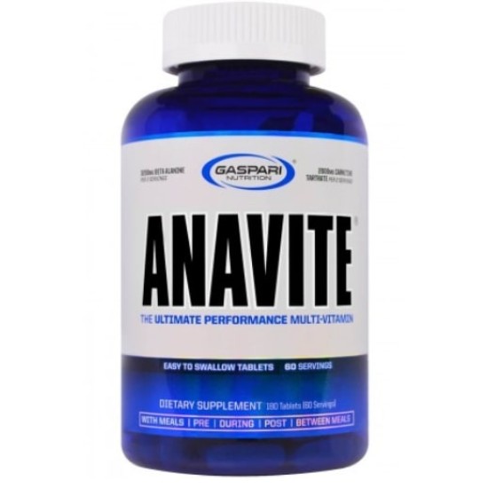 Gaspari Nutrition ANAVITE 180 таблетки на супер цена