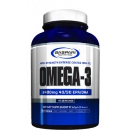 Gaspari Nutrition Omega 3 / High Strength 70% Fish Oil 90 гел капсули