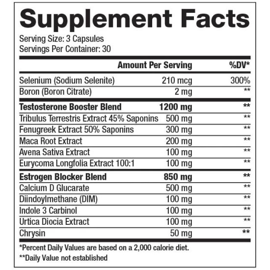 Gaspari Nutrition Viradex XT | Test Booster 90 капсули на супер цена