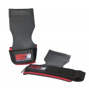 Gorilla Wear Накитници с гумирана подложка Lifting Grips – Black