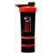 Gorilla Wear Шейкър с кутии за хапчета и пудри Shaker 2 GO – Black/Red