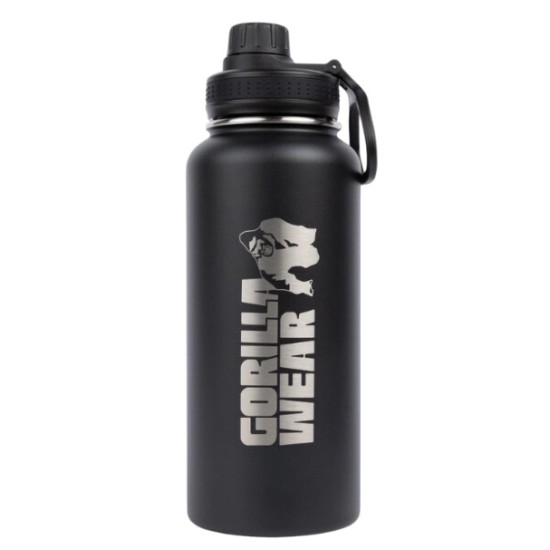 Gorilla Wear Термос от неръждаема стомана Insulated Stainless Steel Water Bottle 1000 мл – Black на супер цена