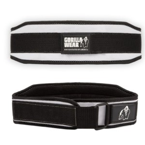 Gorilla Wear Дамски колан 4 Inch Women’s Lifting Belt – Black/White