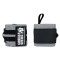 Gorilla Wear  Ластични бинтове за китки Wrist Wraps PRO – Gray/Black