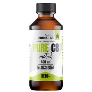 Hero.Lab MCT Oil | Pure C8 - Keto Energy Source 400 мл