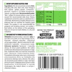 Hero.Lab Omega-3 Fish Oil | 65% EPA + DHA 120 гел капсули на супер цена