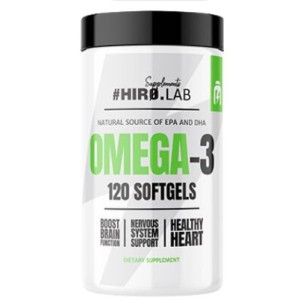 Hero.Lab Omega-3 Fish Oil | 65% EPA + DHA 120 гел капсули