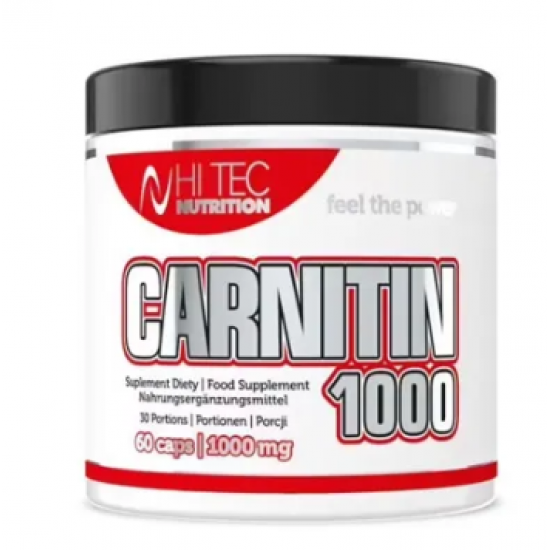 HI TEC NUTRITION L-Carnitine tartrate 1000 - 60 Caps на супер цена