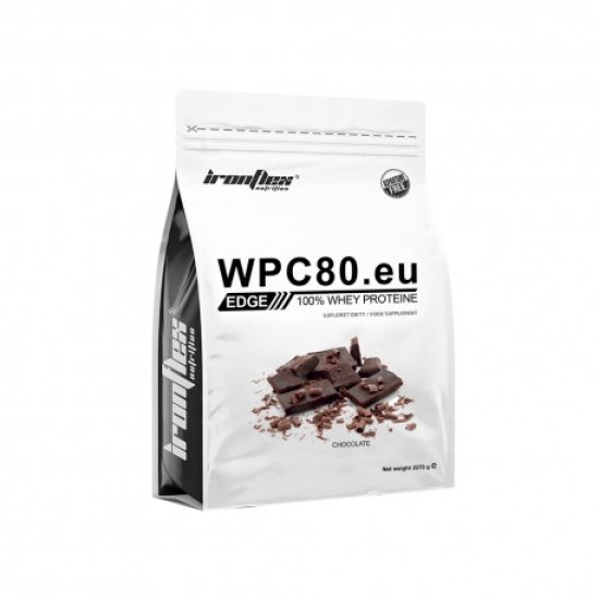 IronFlex WPC80 EDGE 2270 гр / 75 дози на изгодни цени IronFlex WPC80 EDGE 2270 гр / 75 дози на супер цена