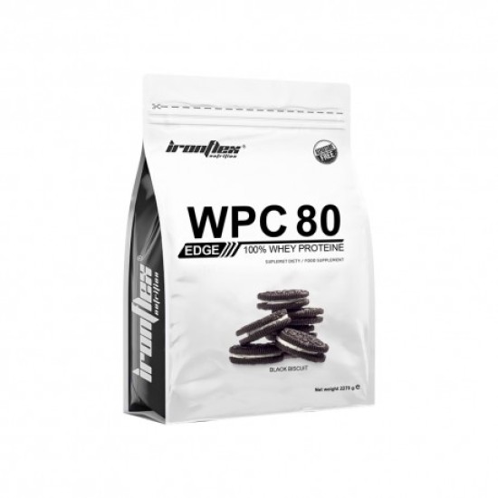 IronFlex WPC80 EDGE 2270 гр / 75 дози на изгодни цени IronFlex WPC80 EDGE 2270 гр / 75 дози на супер цена
