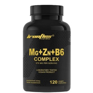 IronFlex Mg+Zn+B6 Complex 120 капсули