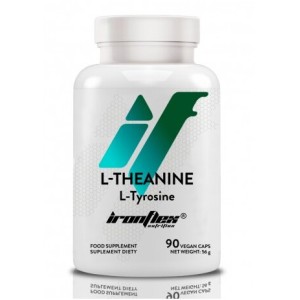 IronFlex L-Theanine + L-Tyrosine - 90 капсули