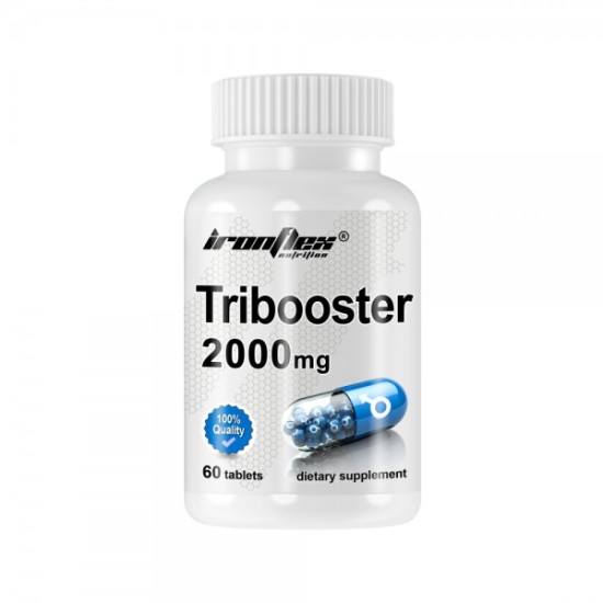IronFlex Tribooster PRO 2000мг / 60 таблетки / 60 дози на супер цена