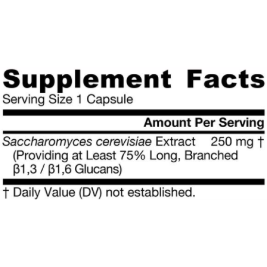 Jarrow Formulas Beta Glucan 60 капс. / 250 мг на супер цена