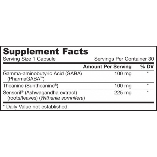 Jarrow Formulas GABA Soothe® 30 веге.капсули на супер цена
