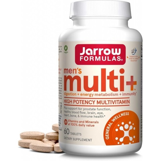 Jarrow Formulas Men`s Multi+ Multivitamin 60 таблетки на супер цена