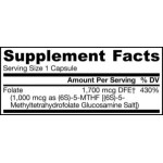 Jarrow Formulas Methyl Folate 100 капс. / 1000 мкг на супер цена