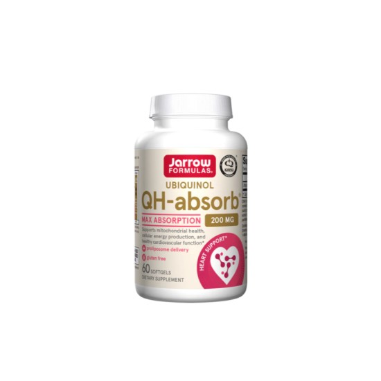 Jarrow Formulas Ubiquinol - QH-absorb® 200 мг / 60 гел капсули на супер цена