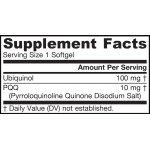Jarrow Formulas Ubiquinol+PQQ - QH-absorb® + PQQ™ 30 гел капсули на супер цена