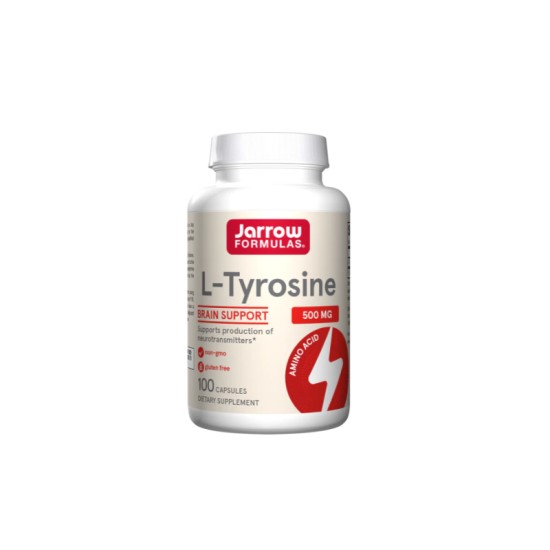 Jarrow Formulas L-Tyrosine (тирозин) 100 капс. /500 мг на супер цена