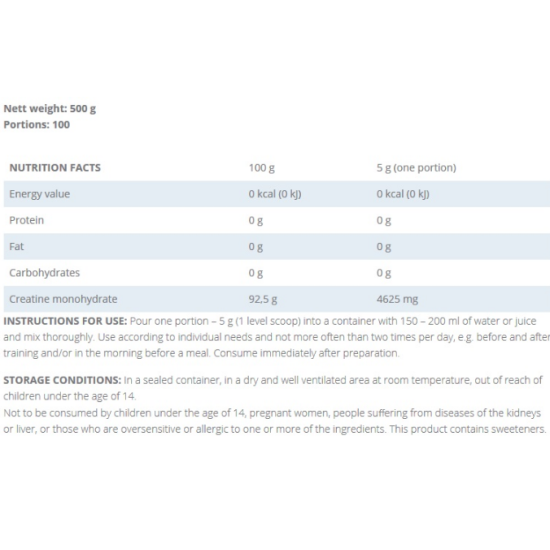 KFD Nutrition Premium Creatine 500 гр на изгодни цени KFD Nutrition Premium Creatine 500 гр на супер цена