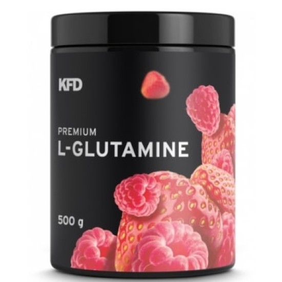 KFD Nutrition Premium Glutamine - Raspberry Grapefruit 500 гр на супер цена