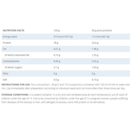 KFD Nutrition Regular WPC 80 / 750 гр на супер цена