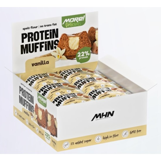 MHN | More Healthy Nutrition Protein Muffin Delicious Vanilla 12x50 g на супер цена