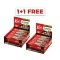 1+1 FREE KICKFIT 29% Protein Bar Chocolate Peanut Cake Box / 12 x 50 гр