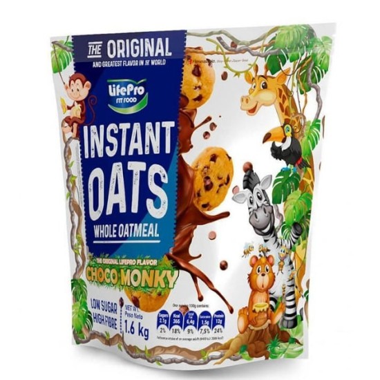 LIFE PRO Instant Oats Premium Life Pro Fit Food 1600 гр на супер цена