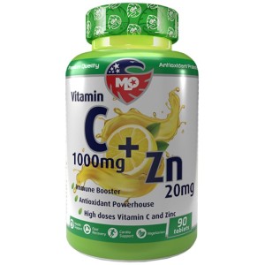 MLO VITAMIN C 1000 mg / 90 tabs + ZINC Citrate 20 mg / 90 дози