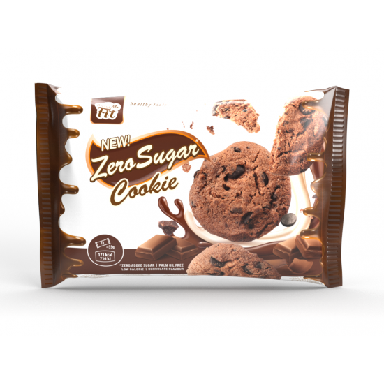 Miss And Mr Fit ZERO Sugar Cookie 24x35 g Choco на супер цена
