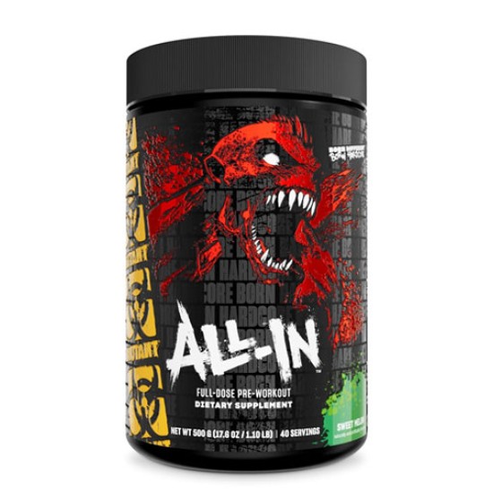 Mutant Madness All-in | Full-Dose Pre-Workout 504 гр на изгодни цени Mutant Madness All-in | Full-Dose Pre-Workout 504 гр на супер цена
