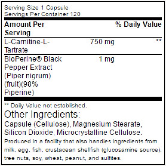 Mutant CARNITINE 750 мг / 120 капсули на изгодни цени Mutant CARNITINE 750 мг / 120 капсули на супер цена