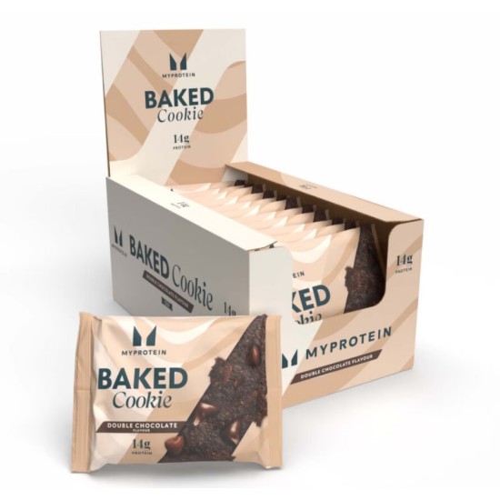 Myprotein Vegan Baked Cookie - Протеинов Бар 12х75 гр на супер цена
