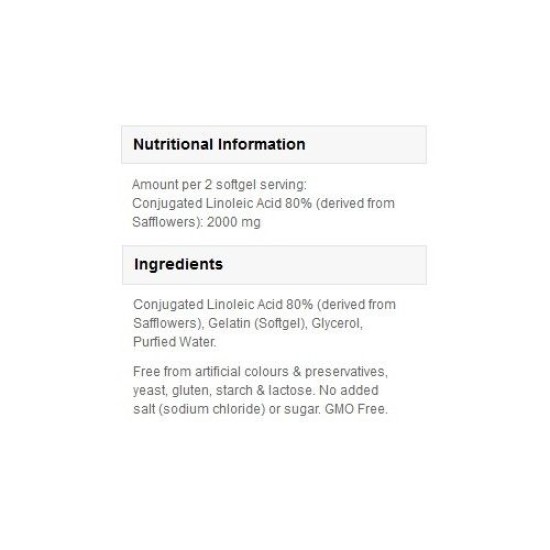 MyProtein CLA 1000 мг / 60 гел капсули на супер цена