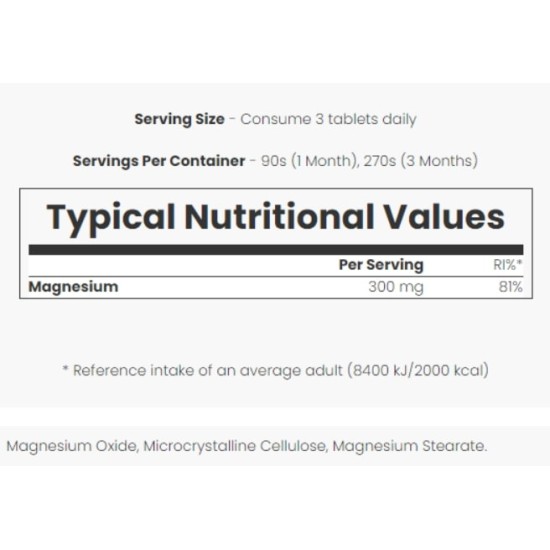 Myprotein Magnesium 90 таблетки на супер цена