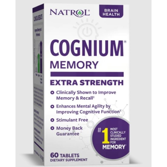 Natrol Cognium Extra Strength 60 таблетки на супер цена