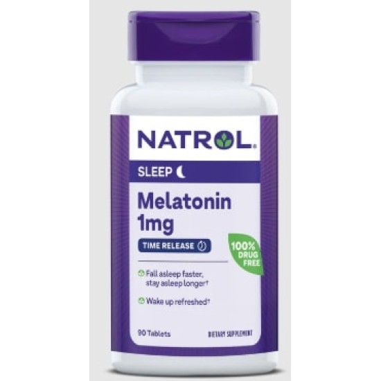 Natrol Melatonin 1 мг / 90 таблетки на супер цена