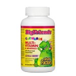 NATURAL FACTORS Big Friends Children's Chewable Multi-Vitamins & Minerals / 60 дъвчащи таблетки на изгодни цени NATURAL FACTORS Big Friends Children's Chewable Multi-Vitamins & Minerals / 60 дъвчащи таблетки на супер цена