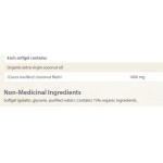 NATURAL FACTORS COCONUTRICH 1000mg. / 120 гел капсули на супер цена