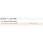 NATURAL FACTORS Vitamin D3 1000 IU / 90 таблетки на супер цена