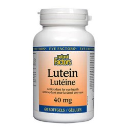 NATURAL FACTORS Lutein 40 мг / 60 гел капсули