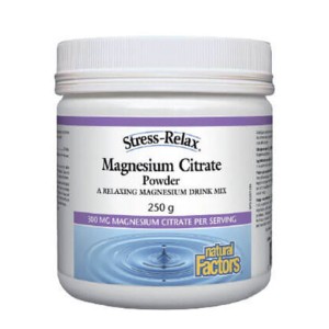 NATURAL FACTORS Magnesium Citrate Powder 250 гр
