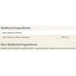 NATURAL FACTORS MSM 1000 мг / 90 капсули на супер цена