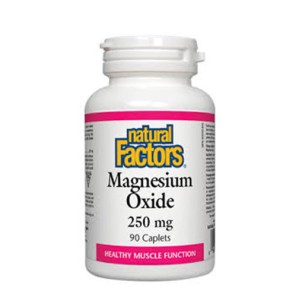 NATURAL FACTORS Magnesium Oxide 250 мг / 90 капсули