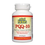 NATURAL FACTORS PQQ - 10 / 30 гел капсули на супер цена