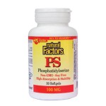 NATURAL FACTORS PS Phosphatidyl 100 мг / 30 гел капсули на супер цена